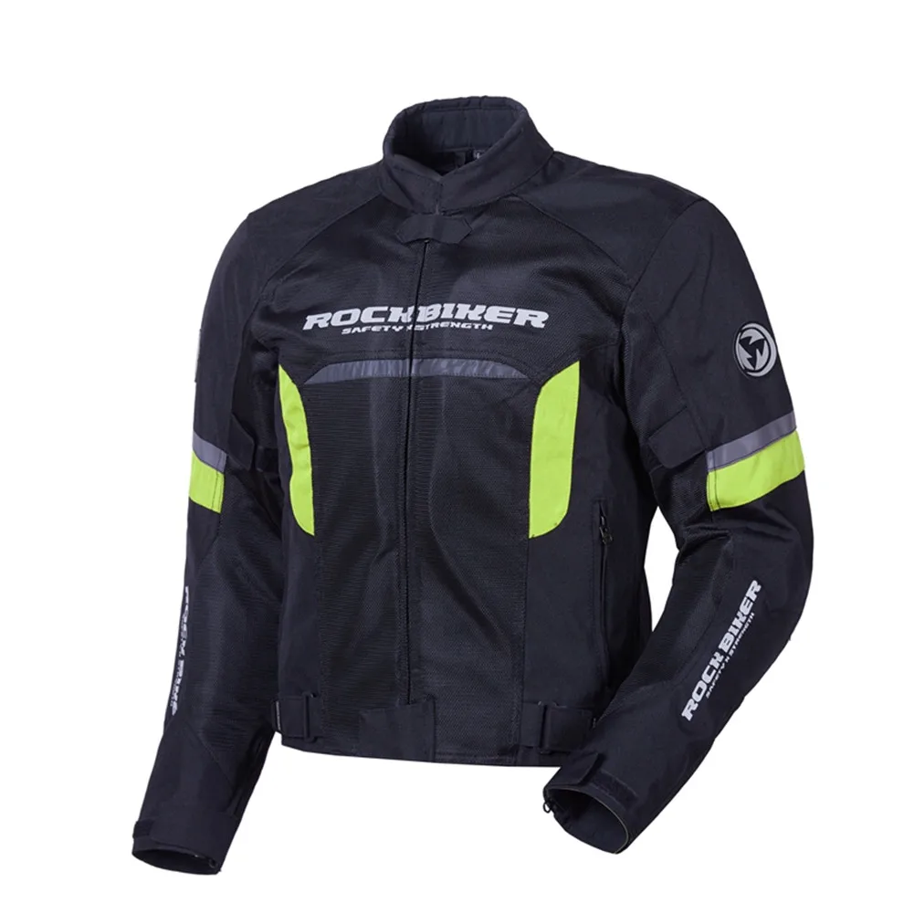 Рок байкерские гоночные Мотоциклетные Куртки и штаны черные отражающие для