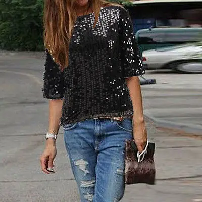 

2016 New Fashion Women Summer Loose Top Short Sleeve Blouse Ladies Casual Tops Shirt