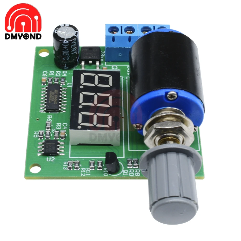 Цифровой генератор сигналов Модуль платы 4-20mA 3 цифры дисплей DIY Kit регулируемый ток точность частота DC 12 В 24 В