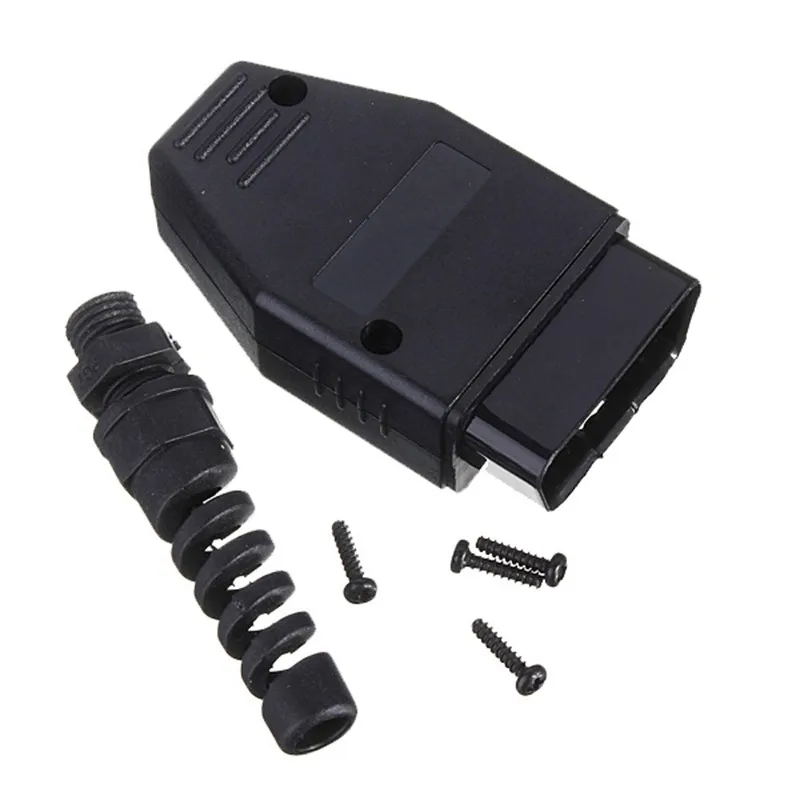 Стандартный корпус вилки для инструментов OBD2 5-20 шт. OBD OBDII EOBD J1962 16Pin разъем штекера