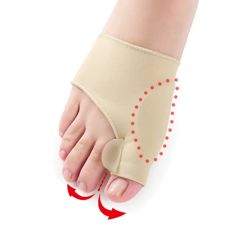 

1 Pair Hallux Valgus Corrector Orthotics Bone Thumb Adjuster Correction Pedicure Bunion Straightener Feet Care @ME88