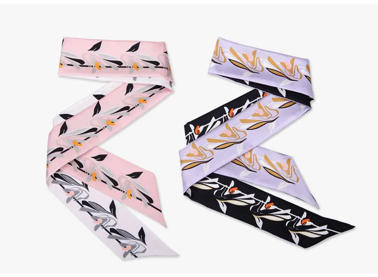 Clivia двойная печать подходит в модном стиле Новое поступление женские шелковые