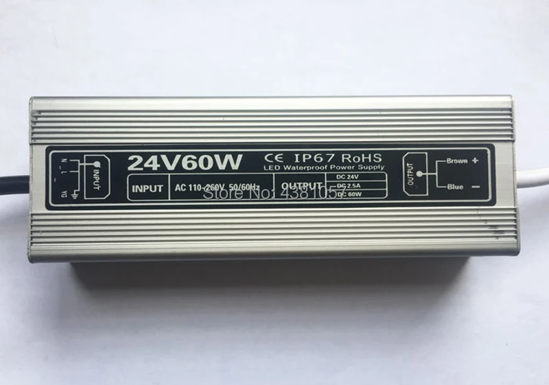 DC24V 60W80W AC110V220V к источник питания Трансформаторы наружный водонепроницаемый IP67