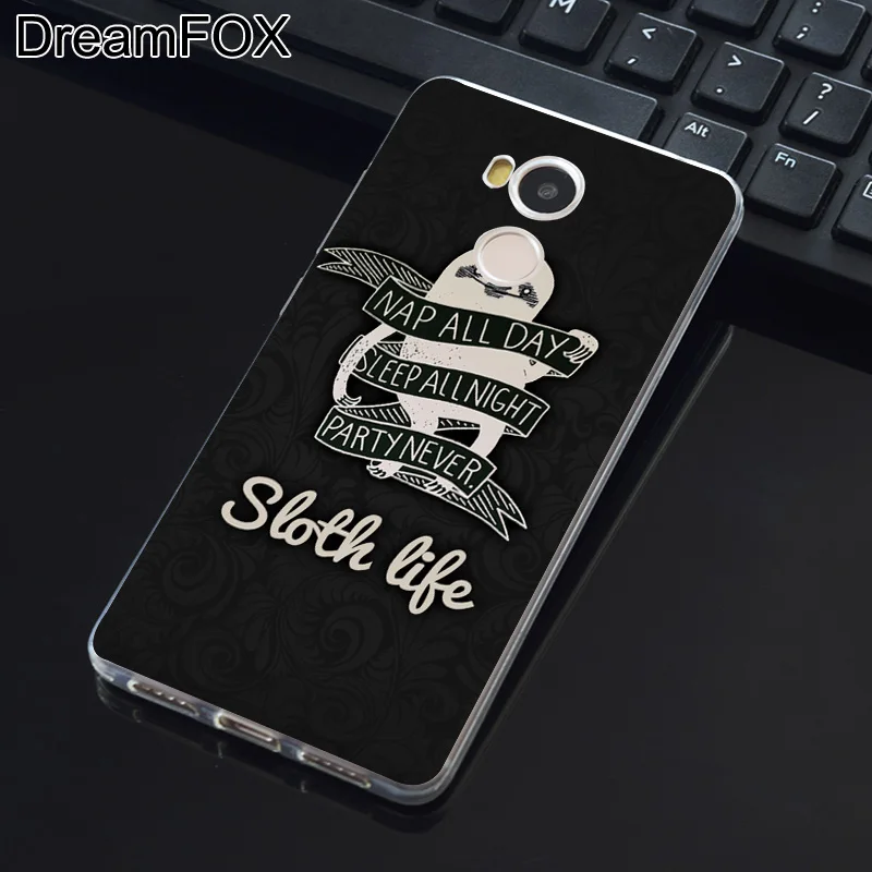 DREAMFOX K081 Evil Sloth Soft TPU Silicone Case Cover For Xiaomi Redmi Note 3 4 5 Plus 3S 4A 4X 5A Pro Global |