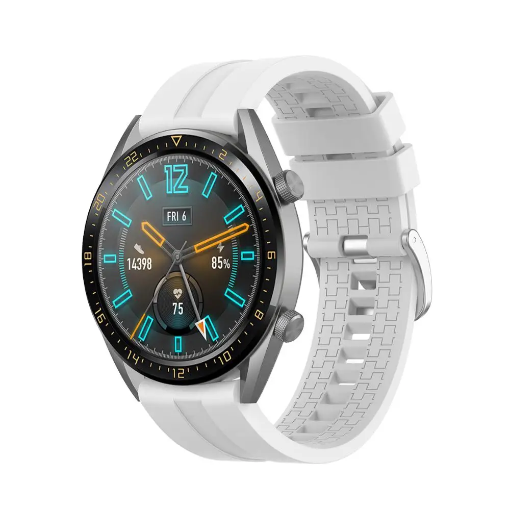 Ремешок AKBNSTED силиконовый для часов Huawei Watch GT сменный Браслет наручных аксессуары