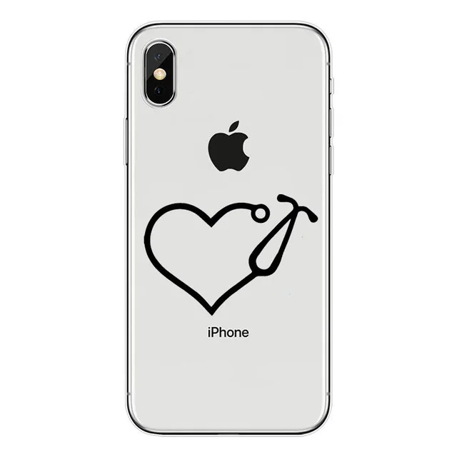 Мягкий силиконовый чехол из ТПУ для iPhone X10 XR XS MAX 7 8 Plus 5s SE 6 S | Мобильные телефоны и