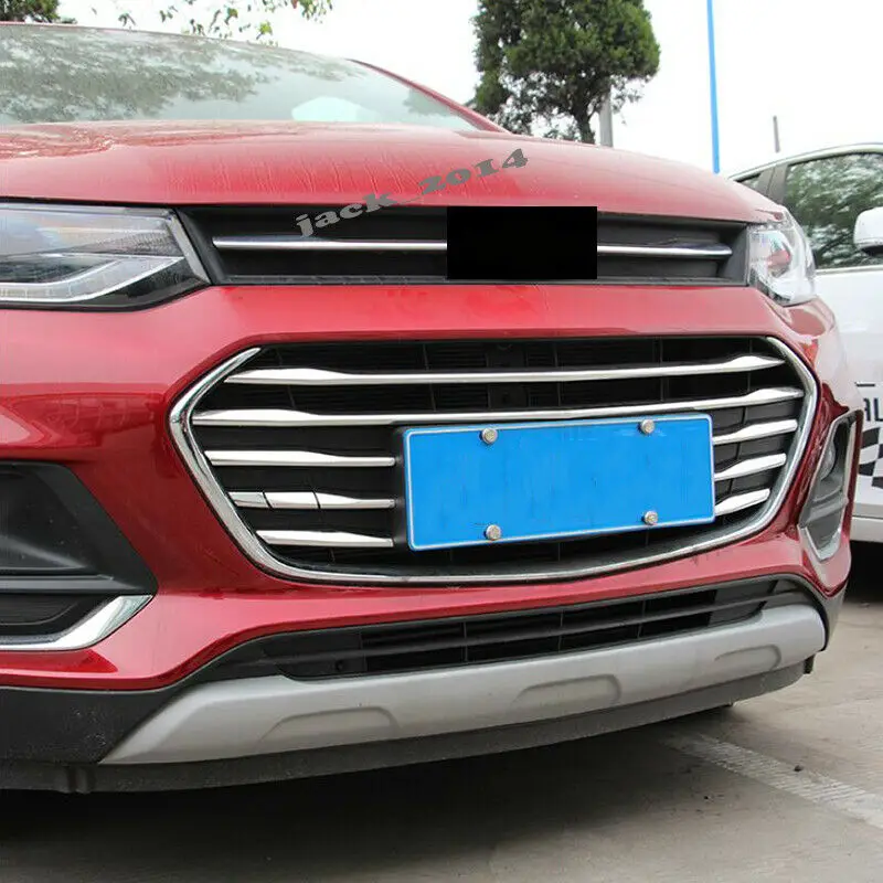 Нержавеющая сталь Передняя Нижняя решетка гриль формовочные полосы крышка