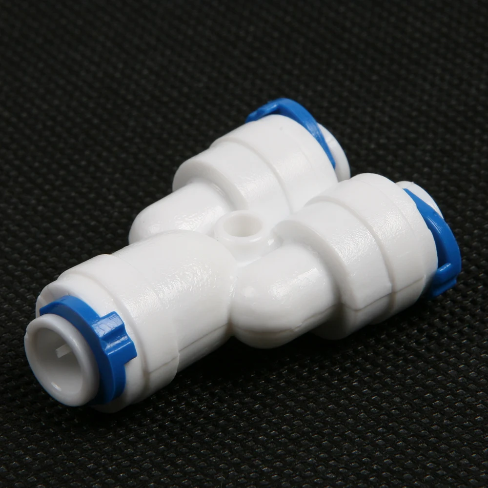 

1PCS 1/4" Pushfit Y Connector for Water Filters Pipe Tubing Kitchen Appliances
