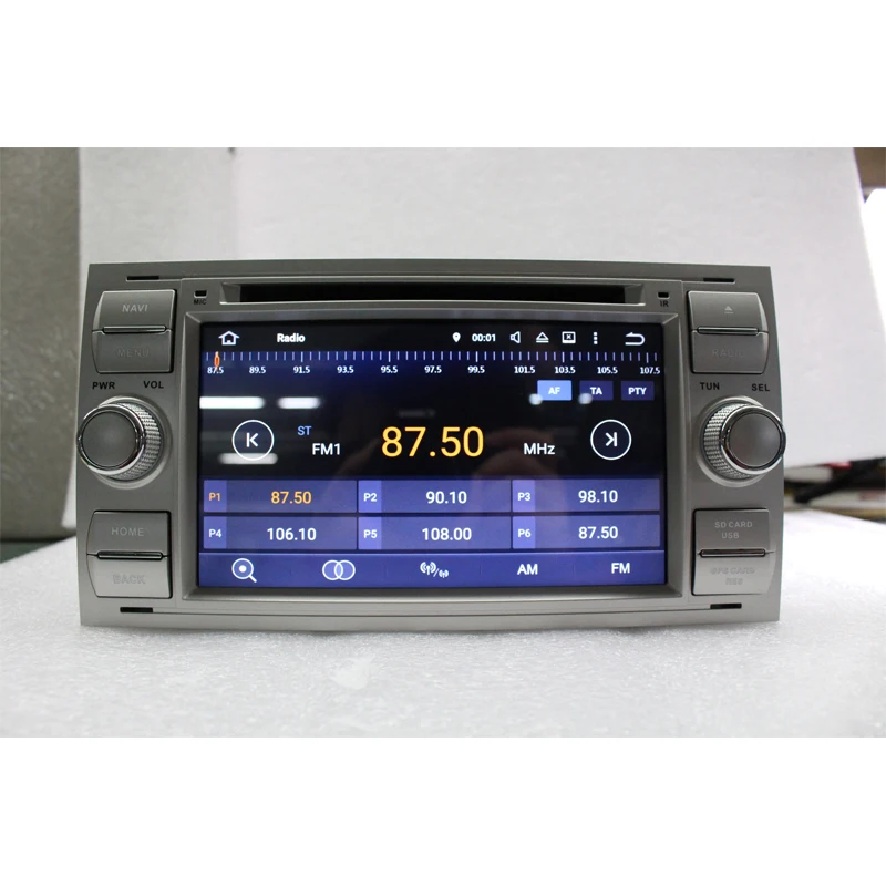 Aoluoya 4 Гб ОЗУ 32 ПЗУ Восьмиядерный Android 8 0 2 Din автомобильный DVD GPS плеер для Ford Focus 2000