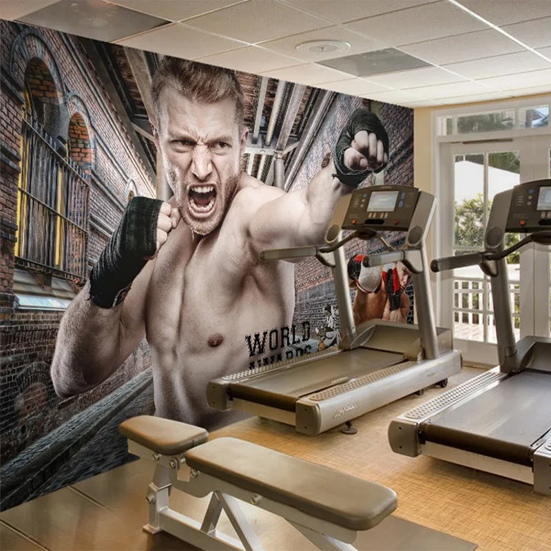 Фотообои в спортзал