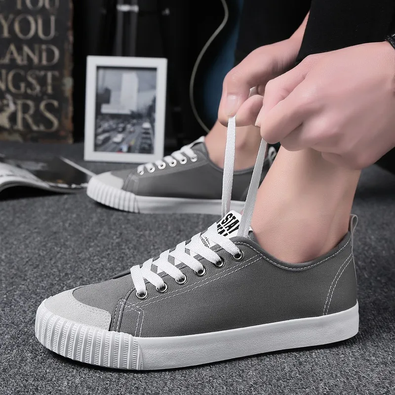 UEXIA Fashion Autumn Leather Casual Shoes Men Antiskid Lace-up Male British Young Student Wear-resisting Footwear | Обувь