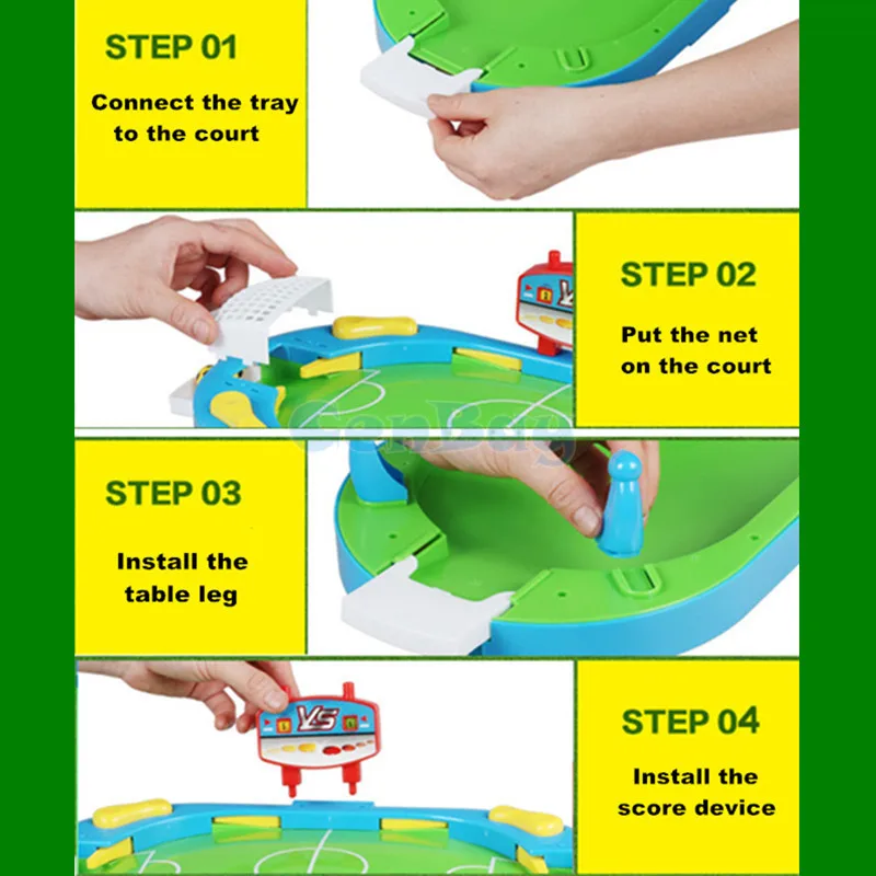 Настольная битва 2 игрока мини настольная футбольная съемка для игры в помещении