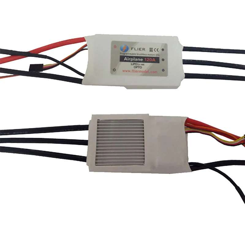 Контроллер скорости FATJAY FLIER 120A 3 12S OPTO ESC Высоковольтный бесщеточный контроллер с