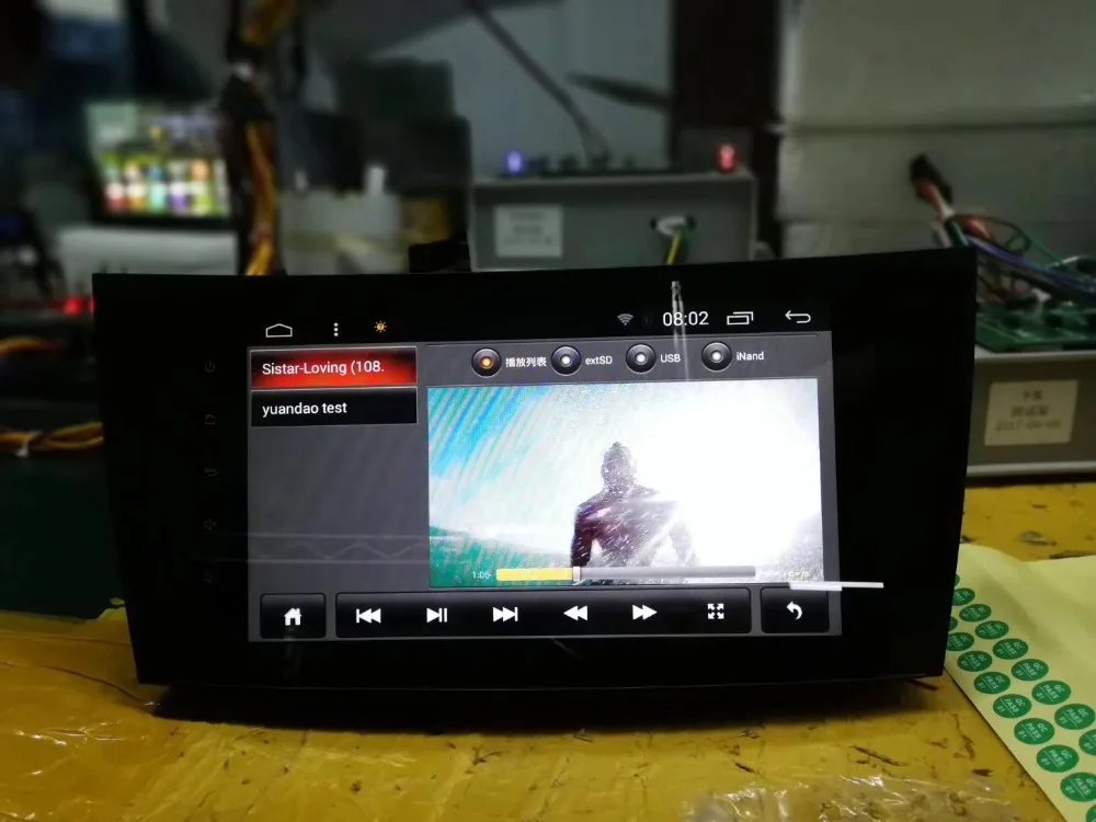 9 &quotAndroid автомобильный мультимедийный стерео радио аудио DVD GPS навигация головное