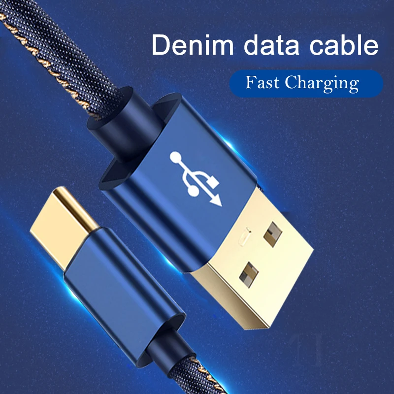 Ковбойский Плетеный позолоченный штекер кабель для быстрой зарядки Micro usb type C кабели для Samsung sony Xiaomi huawei usb зарядное устройство