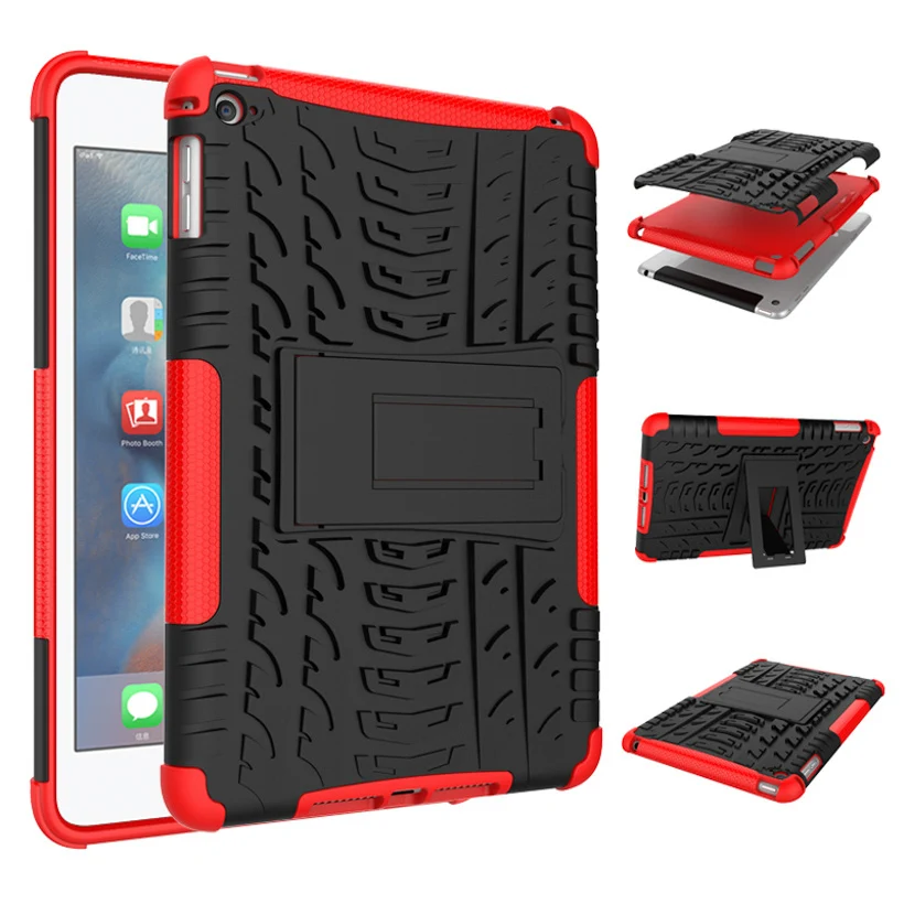 Чехол для iPad Mini 4 чехол для планшета Battlegear PC+ TPU противоударный чехол для iPad Mini 4 Mini 5 Coque Shell