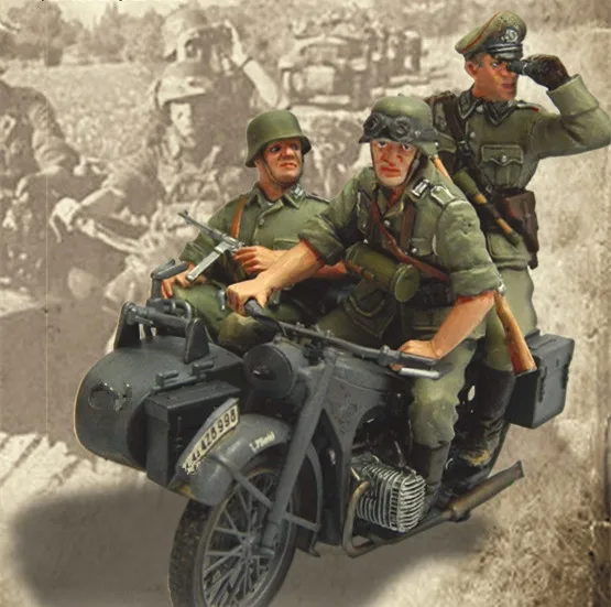 1/35 модельная фигурка из смолы комплект Unassambled Неокрашенный 683(без автомобиля