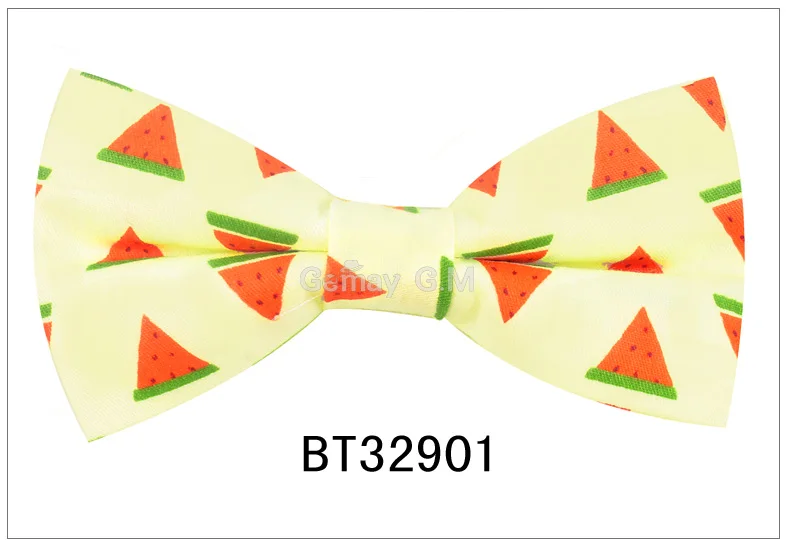 BT32901 Хлопковые мужские повседневные рубашки с животным галстуком-бабочкой, галстуки-бабочки для мужчин и женщин, галстуки-бабочки для взрослых с мультяшным принтом, галстуки-бабочки, свадебные галстуки-бабочки - Цвет: BT32901