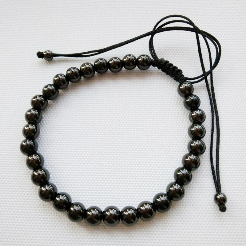 Модный браслет из нержавеющей стали 6 мм мужские браслеты золотого цвета с