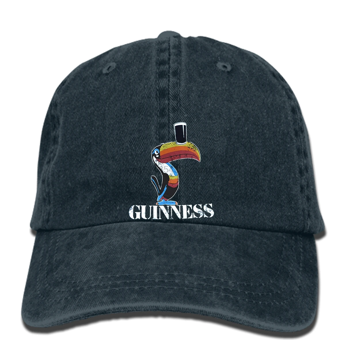 Хип-хоп бейсбольные кепки Guinness Toucan мужские черные женские | Аксессуары для одежды