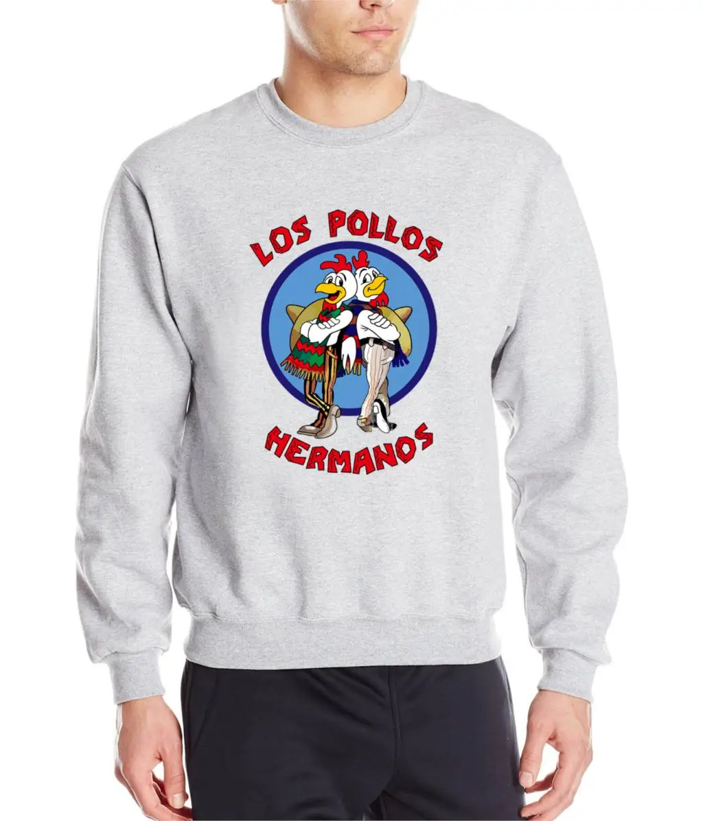 Мужские модные толстовки с надписью «Breaking Bad», LOS POLLOS Hermanos the Chicken Brothers, новинка, весенне-зимние модные толстовки с капюшоном, мужские S-2XL