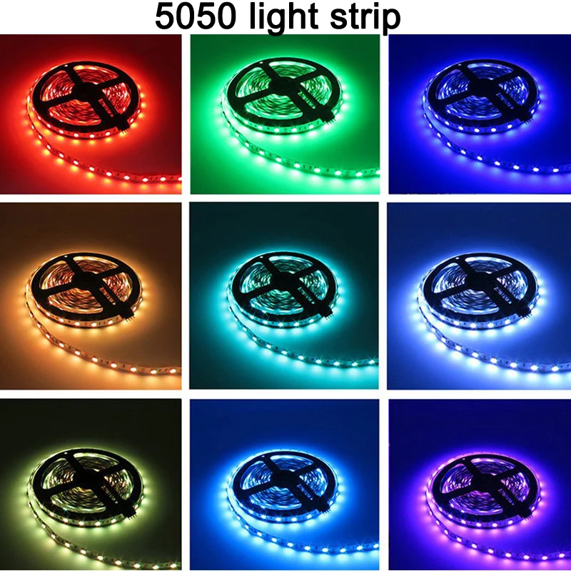 Светодиодные ленты 5050 DC12V 60 Светодиодный s/m гибкий светодиодный светильник RGB/RGBW
