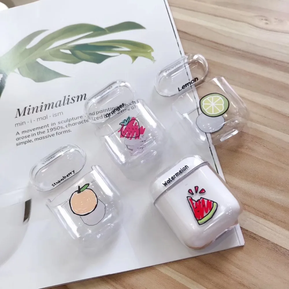Чехол для airpods милые наушники чехол AirPods мультфильм беспроводные аксессуары Airpods