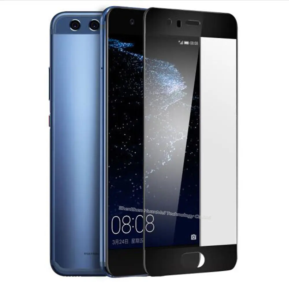 Xskemp полное покрытие 3D изогнутый край Настоящее закаленное Стекло для huawei P10 P9