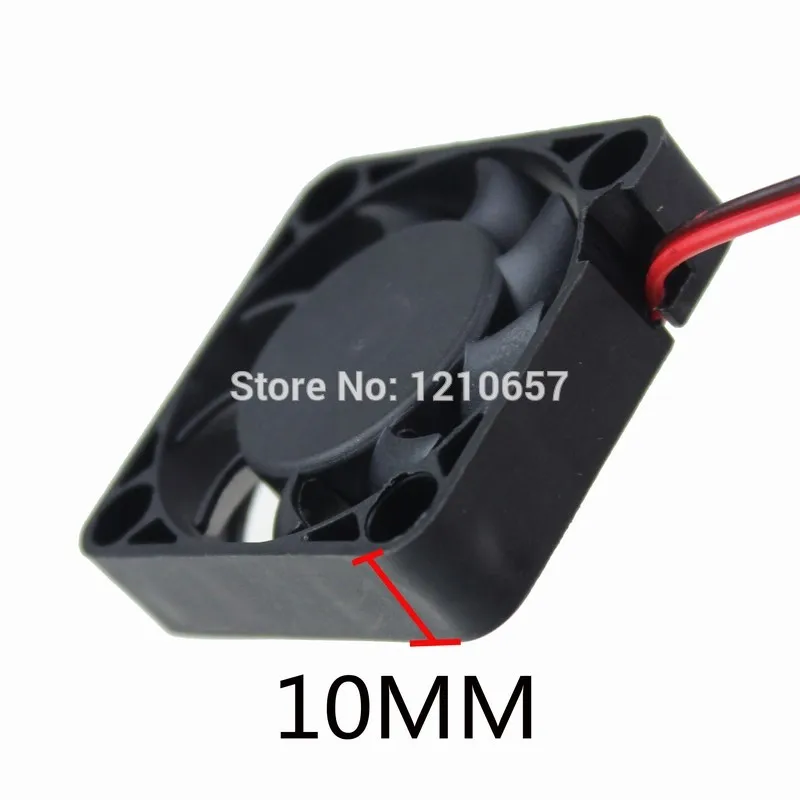 10 шт. в партии 40x40x10 мм 40 4010S DC 2P 12V бесщеточный маленький вентилятор охлаждения|small