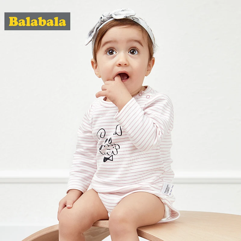 Balabala/одежда для малышей боди комбинезоны новорожденных весенний хлопковый