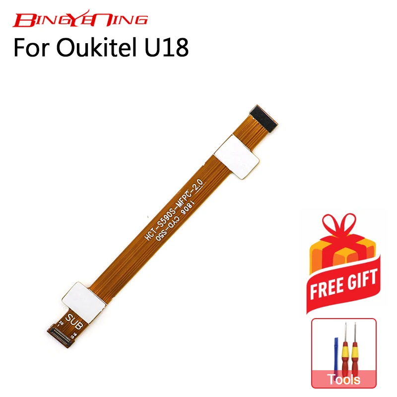 BingYeNing новый оригинальный для Oukitel U18 основной ленточный гибкий кабель FPC