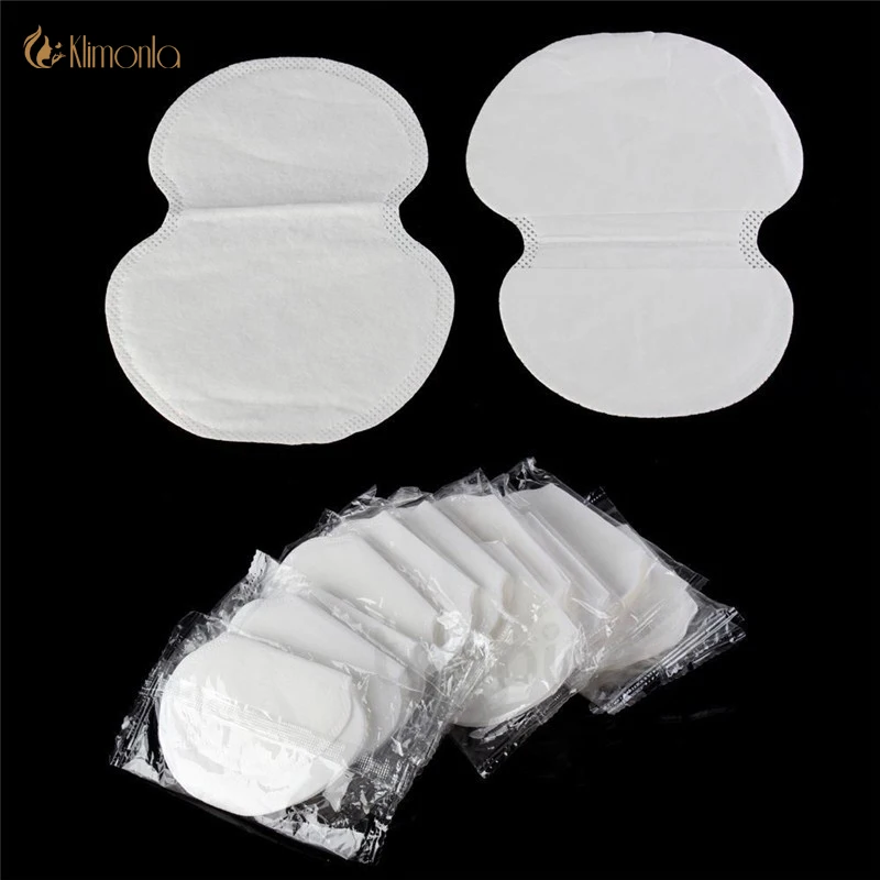 

200X ( 100 Pairs ) Summer Deodorants Cotton Pads Underarm Armpit Sweat Pads Dress Disposable Stop Sweat Shield Guard Absorbing