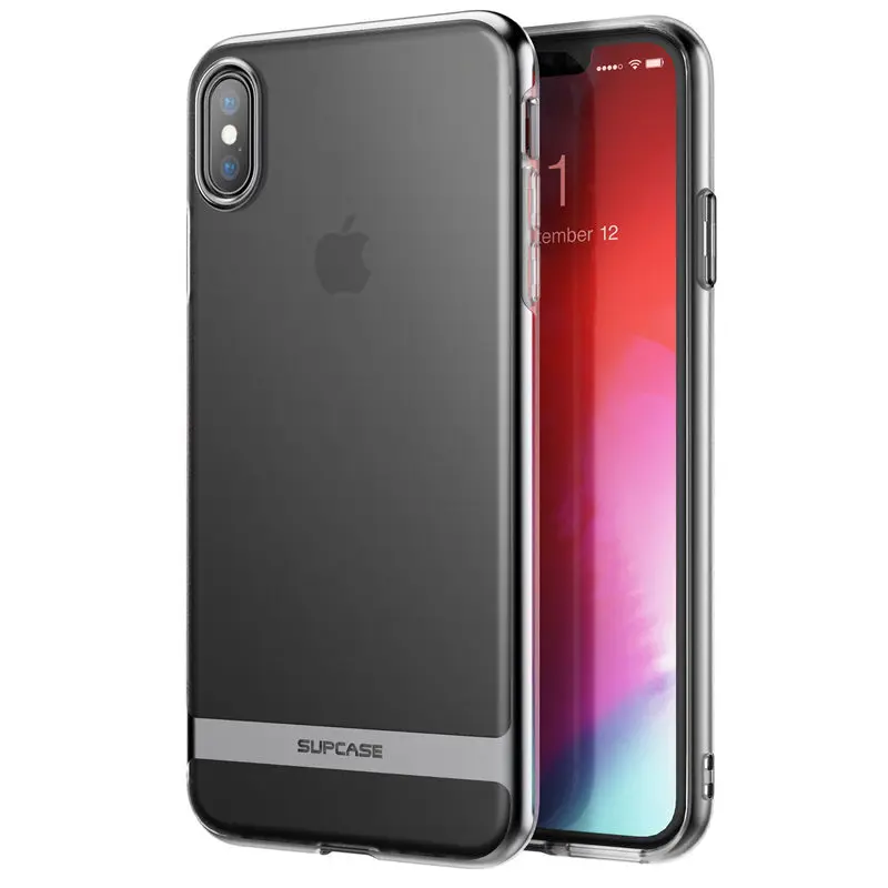 SUPCASE For iphone Xs Max Case UB Metro Premium Slim Soft TPU Plated Marble Clear Protective Back Cover iPhone X &amp XS |