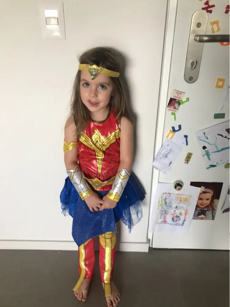 Wonder Woman Хэллоуина Supergirl Deluxe Child на заре справедливости супергероя Обувь для