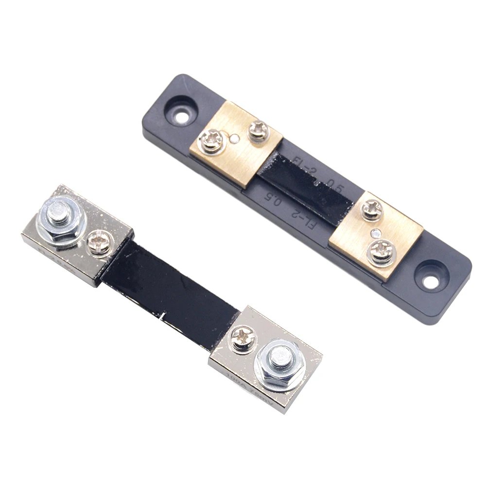 1PC 50A 100A External Shunt FL-2 100A/75mV 50A/75mV Current Meter for Digital Voltmeter Amp | Автомобили и мотоциклы