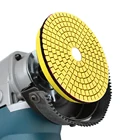 Полировальный диск из нефрита, 100 мм, 4 дюйма, с влажным алмазным шлифовальным диском, полировальные диски для гранита, мрамора, камня, бетона, камня, шлифовальные диски