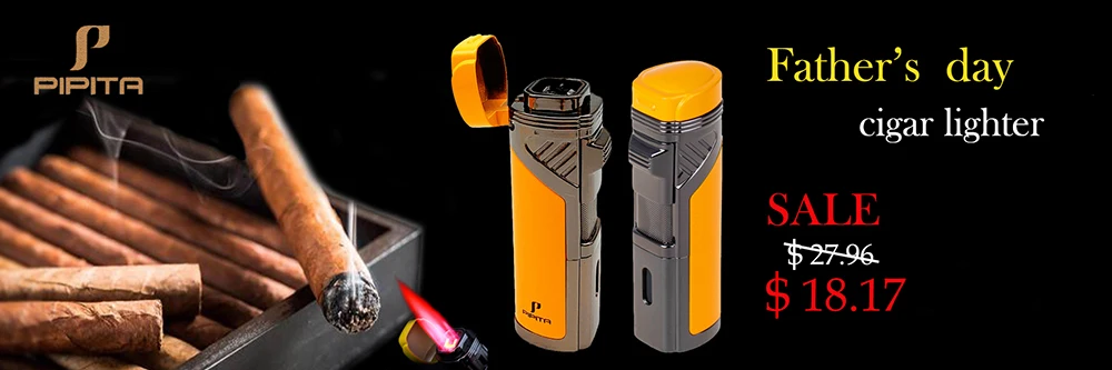 COHIBA зажигалка для сигар, ветрозащитная многоразовая Бутановая Зажигалка, фонарь, зажигалка с синим пламенем, зажигалка для сигарет