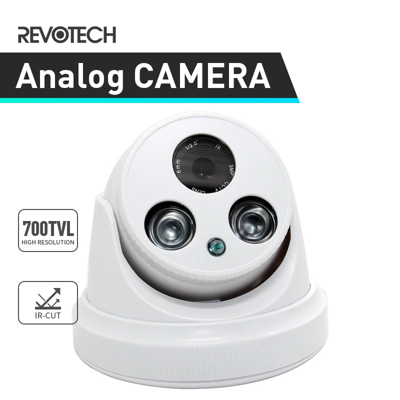 700TVL ночное видение 2 светодиода ИК Sony Effio E CCD / CMOS CCTV безопасности видеоаналоговая