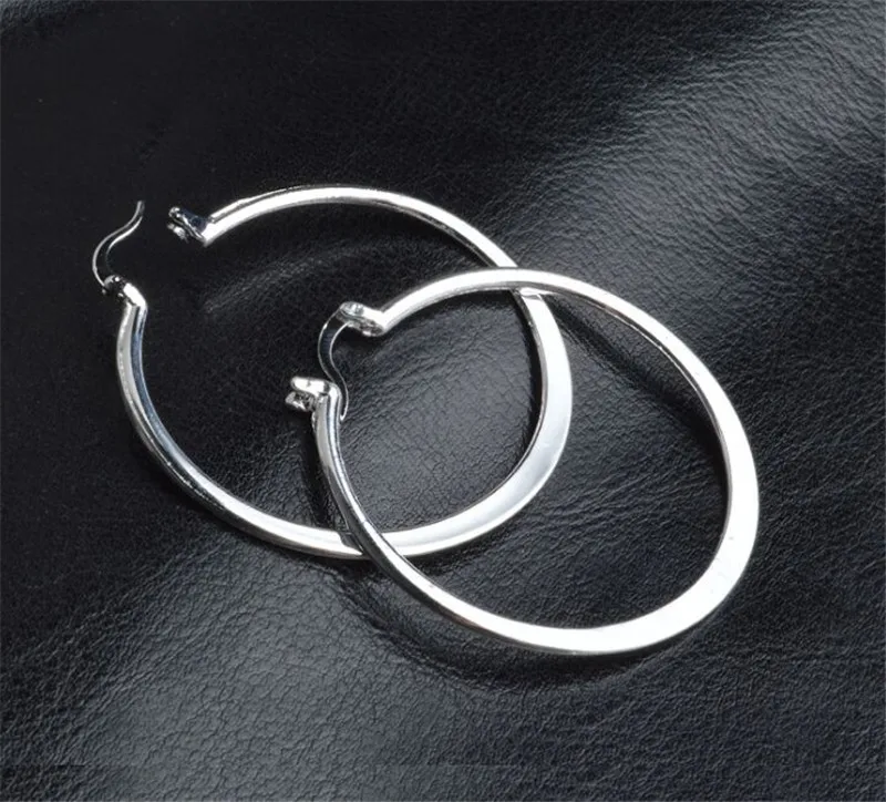 Женские серьги-кольца из серебра 925 пробы | Украшения и аксессуары