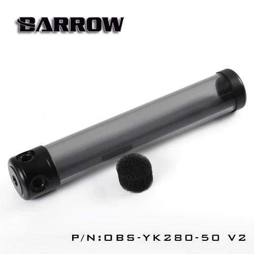 Barrow 130 мм 180 230 280 цилиндрический резервуар для воды 50 Диаметр POM охладитель большой