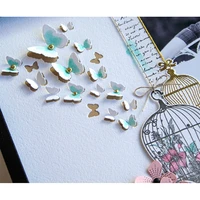 fold butterfly metal cutting dies scrapbooking photo album decoration crafts dies cut embossing diy paper cards making stencil