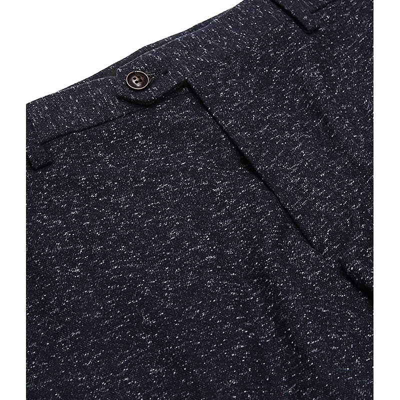 men suit warm thicken retro black  wedding groom wear fashion suit set 3 pieces blazer vest pant single breasted tuxedo slim fit