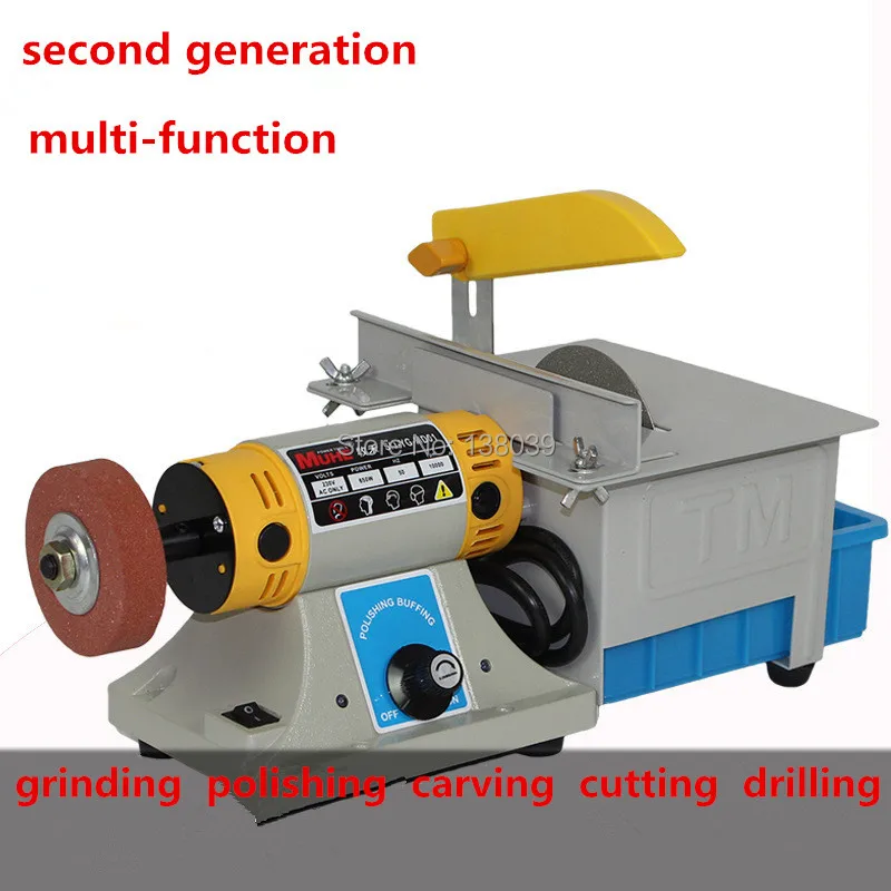 Desktop jade polishing machine mini table grinder stone carving machine gemstone carving BEST Second Generation