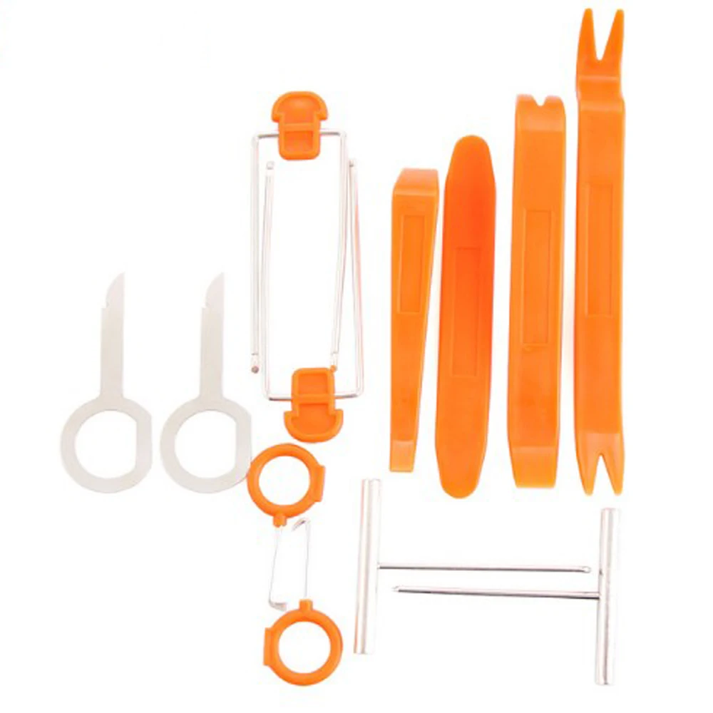 12 шт. Автомобильный Дверной зажим панель инструмент для удаления радио Hyundai ix35 iX45