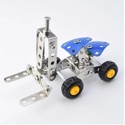 Бесплатная доставка DIY Детская Металлическая сборная игрушка модель творчество
