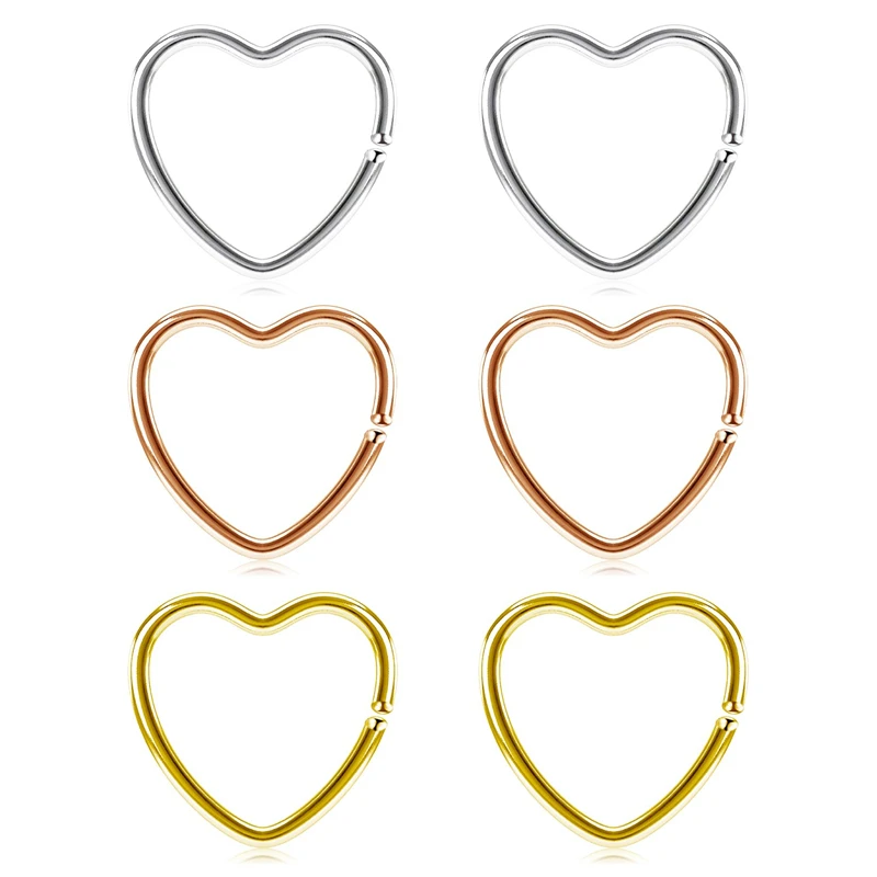 Jforyou Daith Rook уютно козелка Сережки для пирсинга Нержавеющая сталь 20 гр. в | Отзывы и видеообзор