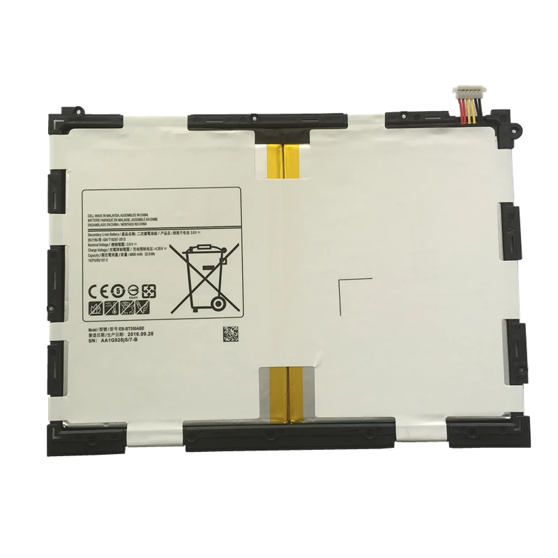 Фотоаккумулятор для планшета Samsung Galaxy Tab A 9 7 фотоаккумулятор T555 P550 6000 мАч сменные