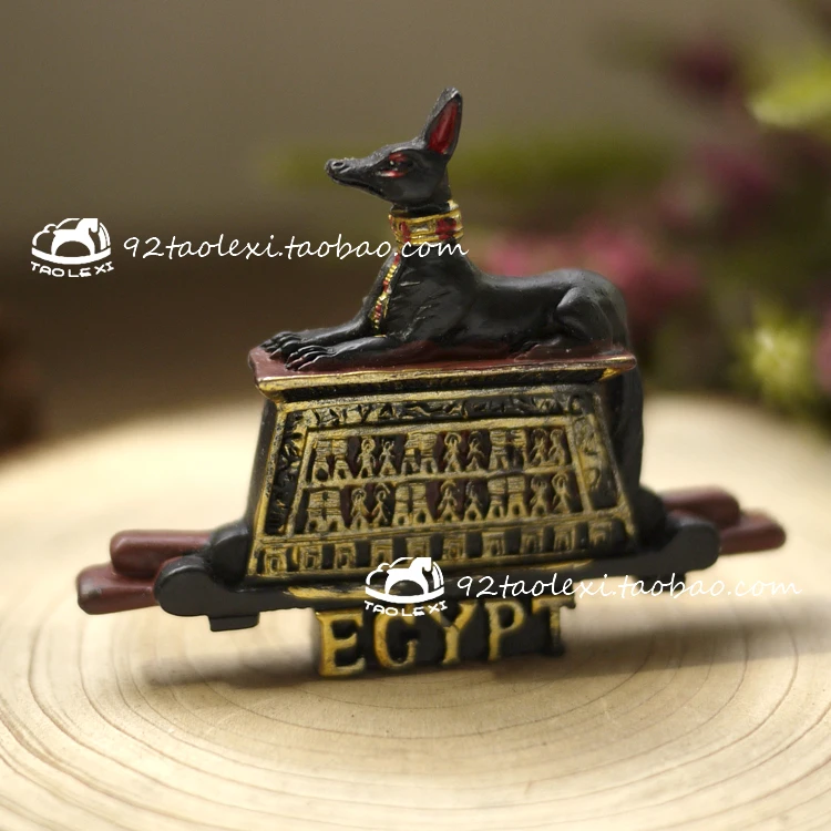 As shown Модный Египетский фараон мистический знак 3D магниты на холодильник туристические сувениры холодильник магнитная наклейка украшение дома аксессуары - Цвет: As shown