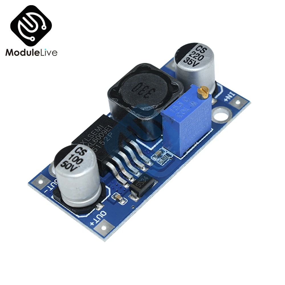 XL6009 DC-DC Booster module Power supply output is Adjustable Super LM2577 Step-up Module | Инструменты