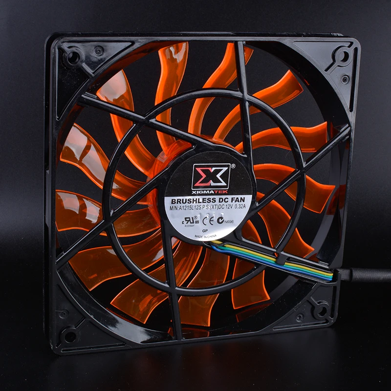 Вентилятор XIGMATEK 120 мм 120x120x15 12 В 0 32 а для компьютерного процессора